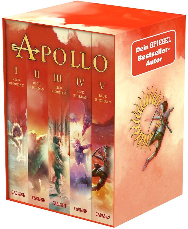 Die Abenteuer des Apollo: Taschenbuchschuber Bände 1-5