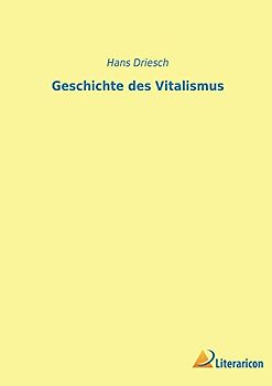 Geschichte des Vitalismus
