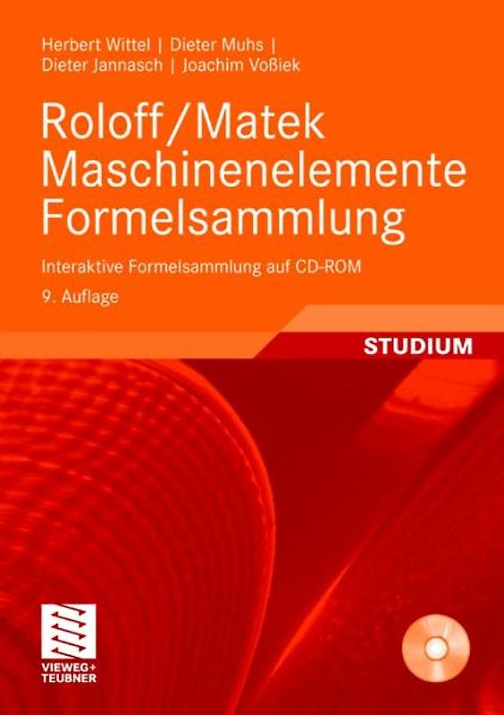 Roloff/Matek Maschinenelemente Formelsammlung