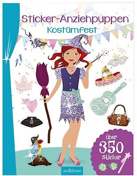 Sticker-Anziehpuppen – Kostümfest