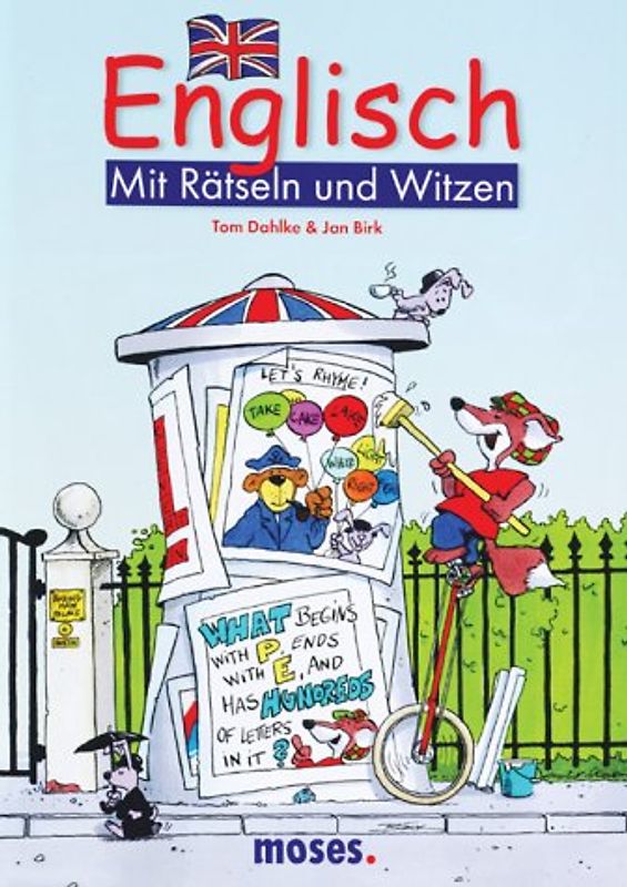 Englisch mit Rätseln und Witzen