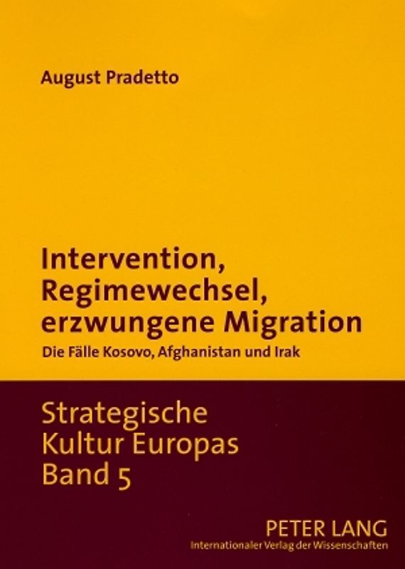 Intervention, Regimewechsel, erzwungene Migration