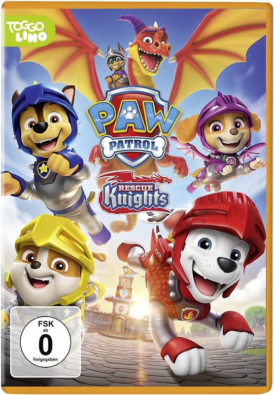 PAW Patrol: Rescue Knights DVD