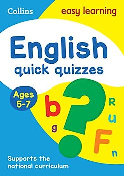 English Quick Quizzes Ages 5-7: Ideal for home learning (Collins Easy Learning KS1)