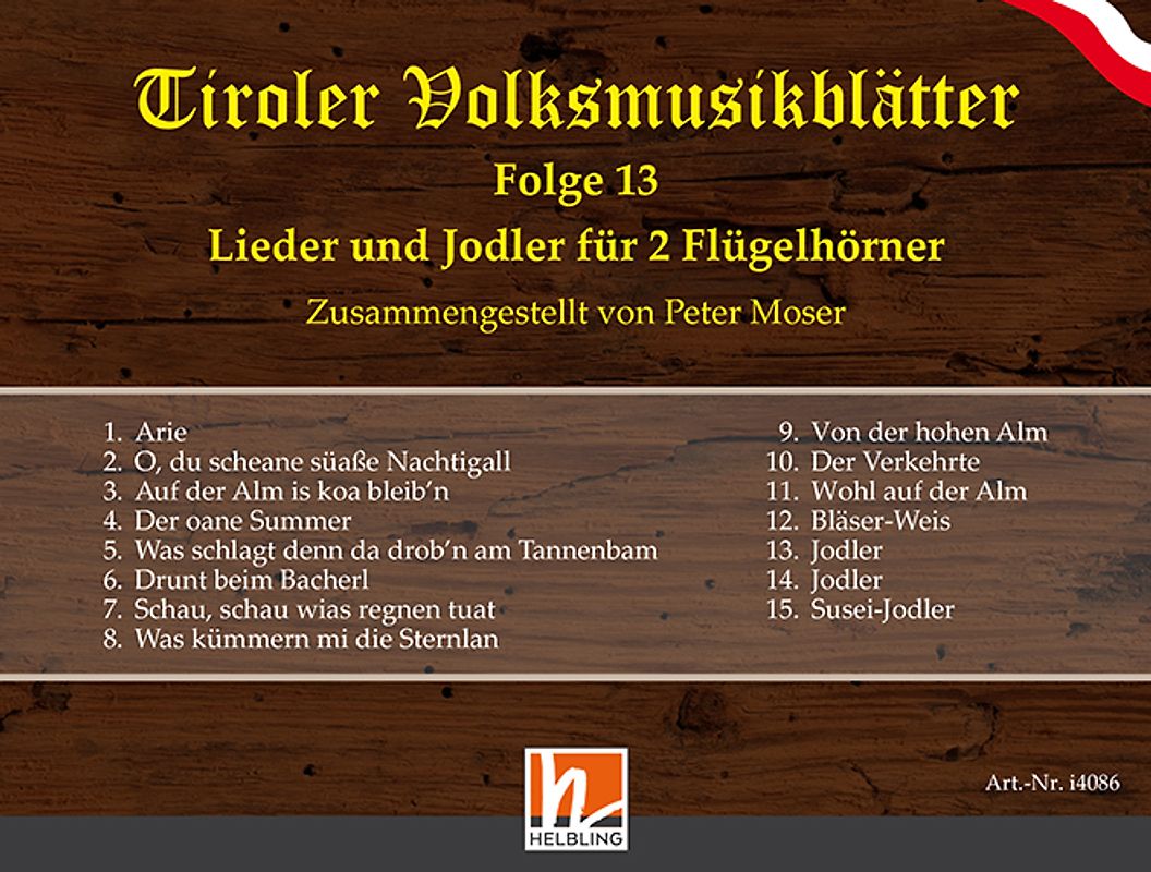 Tiroler Volksmusikblätter Folge 13