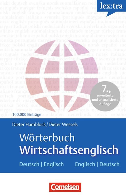 Lextra - Englisch - Fachwörterbücher / Wörterbuch Wirtschaftsenglisch