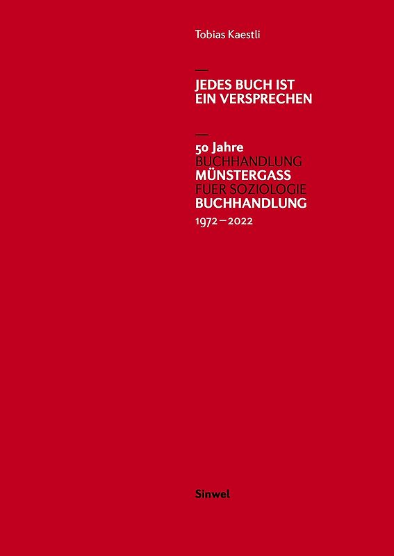 Jedes Buch ist ein Versprechen