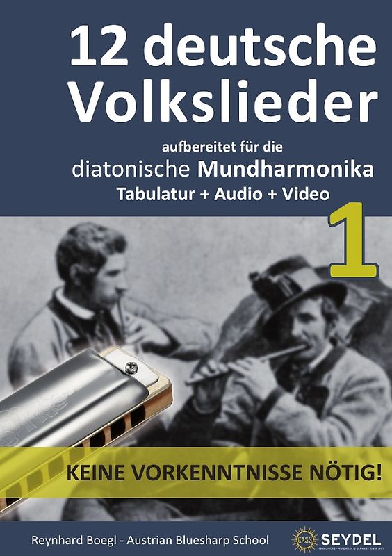Harmonica Songbooks / 12 deutsche Volkslieder - Teil 1