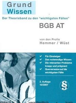 BGB AT: Grundwissen