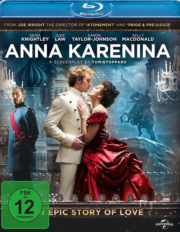 Anna Karenina Blu-ray Disc