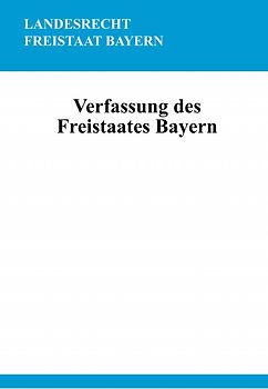 Verfassung des Freistaates Bayern
