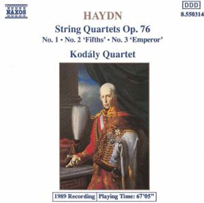 Kodaly Quartett - Haydn Streichquartette Op. 76 1-3 Koda