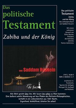 Saddam Hussein: Das politische Testament