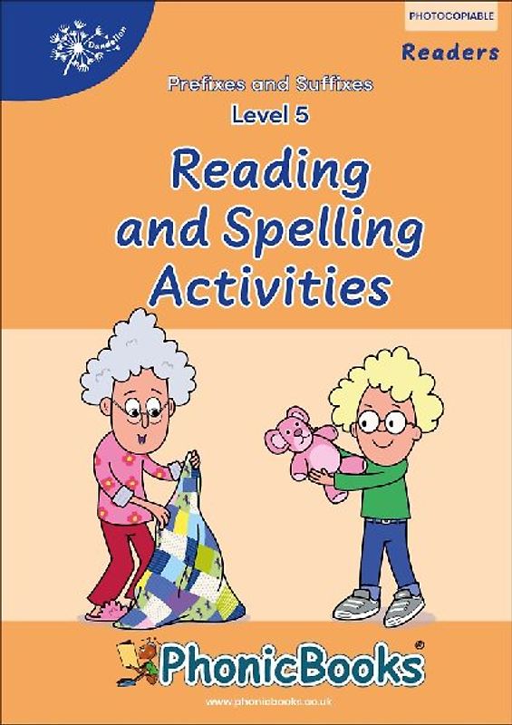 Phonic Books Dandelion Readers Level 5 Prefixes and Suffixes Activities