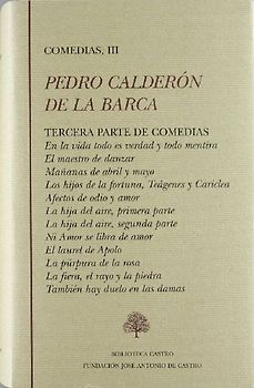 Comedias : tercera parte de comedias