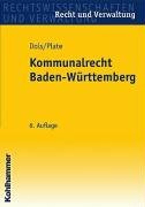 Kommunalrecht in Baden-Württemberg