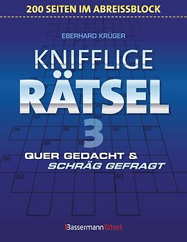 Knifflige Rätsel 3 (Block) - 5er VE