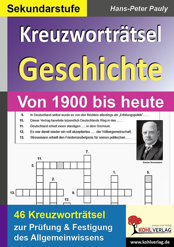 Kreuzworträtsel Geschichte / Aktuell