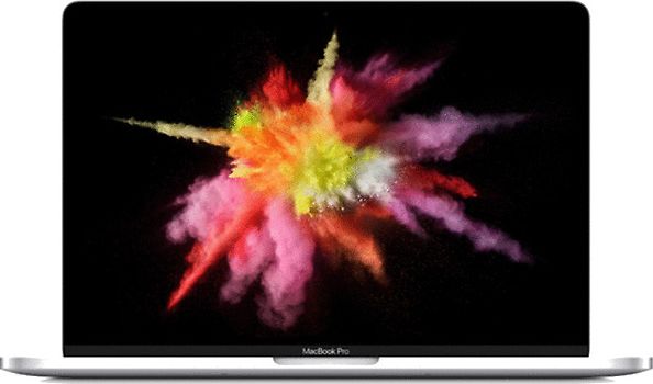 Apple MacBook Pro mit Touch Bar und Touch ID 13.3" (Retina Display) 3.1 GHz Intel Core i5 8 GB RAM 256 GB PCIe SSD [Mid 2017, englisches Tastaturlayout, QWERTY] space grau