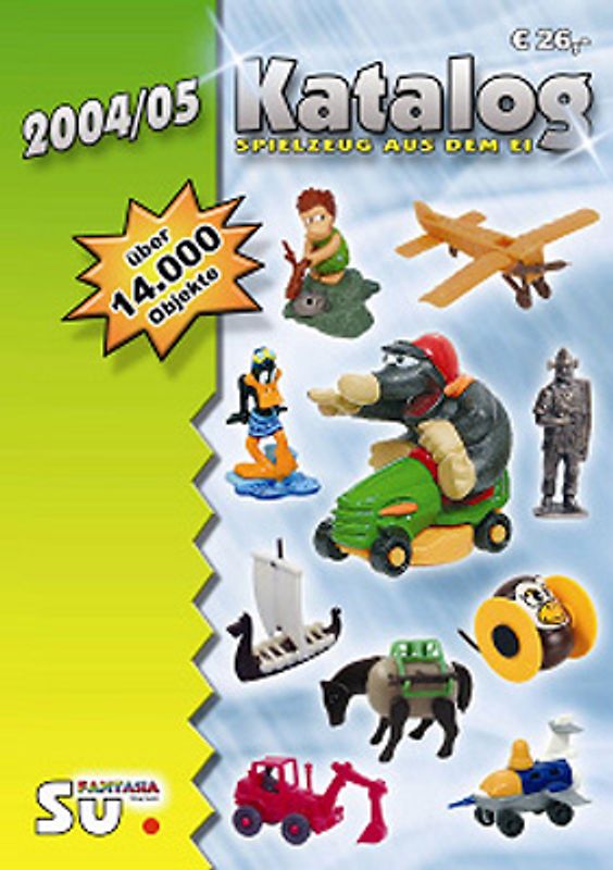 Spielzeug aus dem Ei 2004/2005 - Katalog für Überraschungseierfiguren
