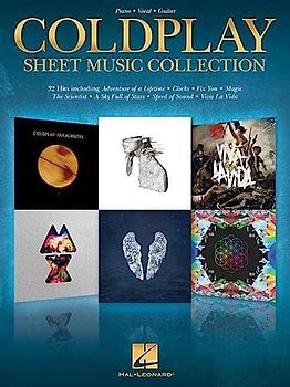Coldplay Sheet Music Collection: Piano-Vocal-Guitar