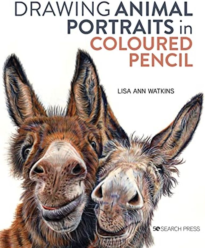 Drawing Animal Portraits in Coloured Pencil