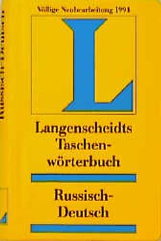 Langenscheidt Taschenwörterbücher. Russisch-Deutsch