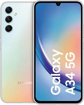 Samsung Galaxy A34 5G Doble SIM 128GB awesome silver