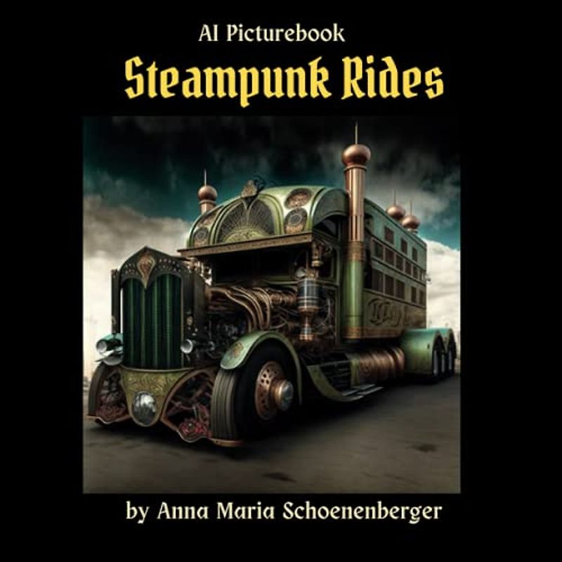 Steampunk Rides: AI Picture book