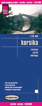 Reise Know-How Landkarte Korsika (1:135.000)