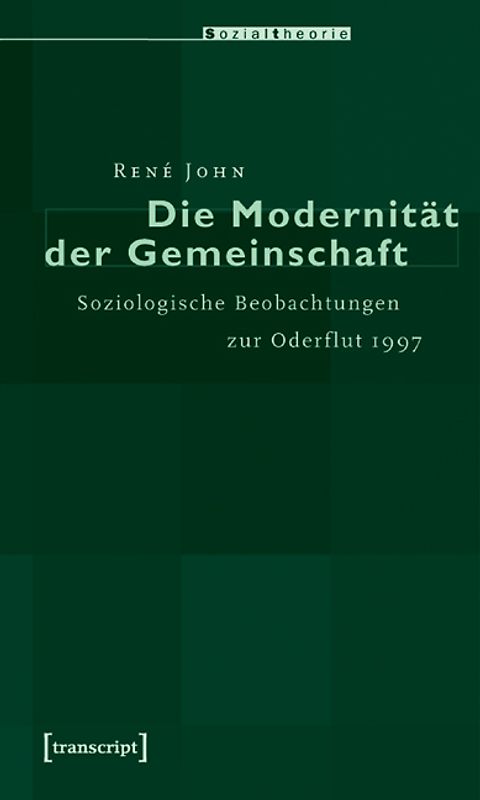 Die Modernität der Gemeinschaft