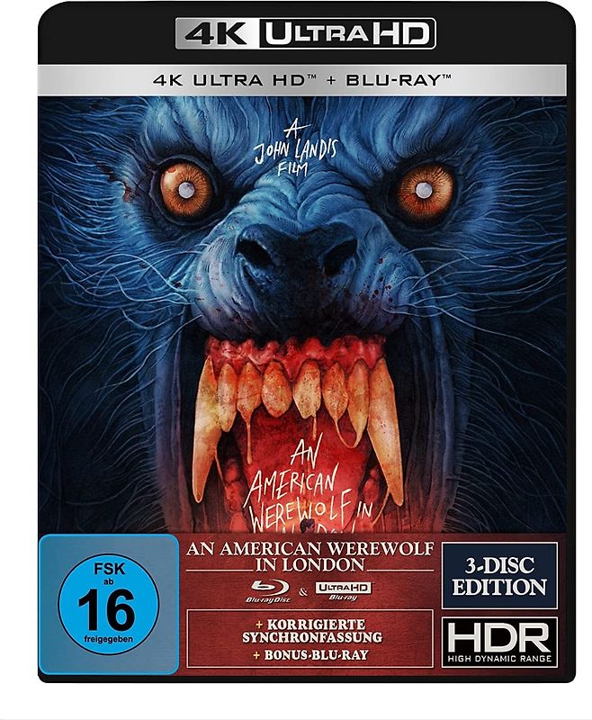 An American Werewolf in London [Special Edition, 3 Discs] 4K Ultra HD Blu-ray