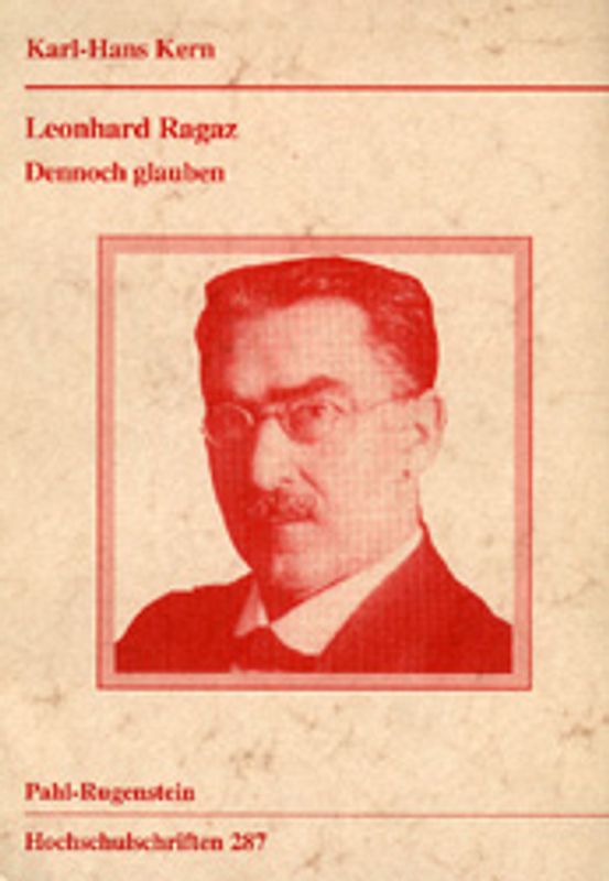 Leonhard Ragaz - Dennoch glauben