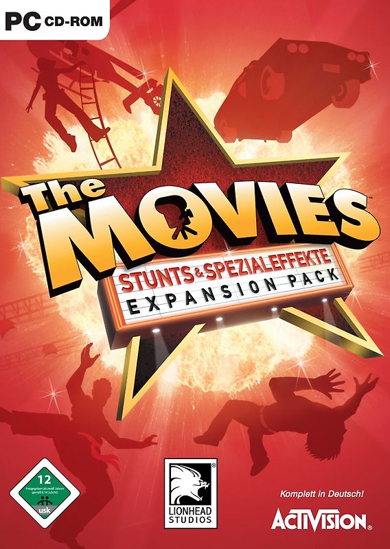 The Movies - Stunts und Effects Stunts & Spezialeffekte PC Spiele