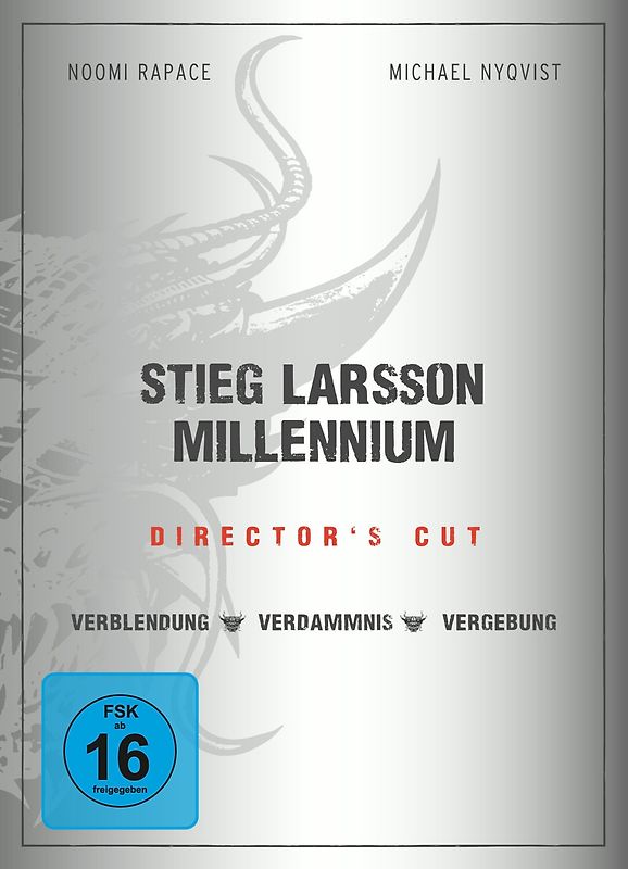 Stieg Larsson Millennium Director's Cut Box: Verblendung / verdammnis / Vergebung Blu-ray Disc