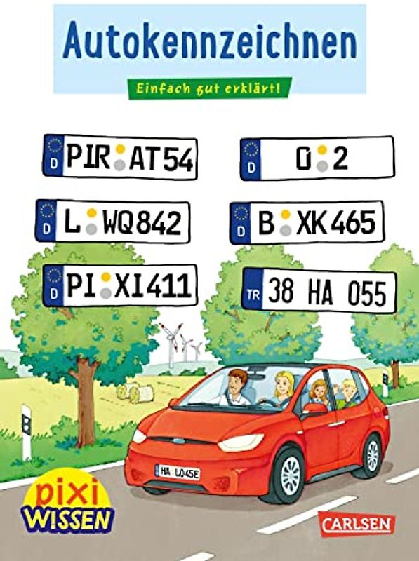 Pixi Wissen 102: VE5 Autokennzeichen: Einfach gut erklärt! | Allgemeinwissen für Grundschulkinder (102)