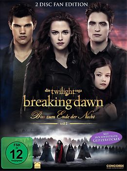 Die Twilight Saga: Breaking Dawn - Biss zum Ende der Nacht: Teil 2 [2 DVDs, Fan Edition] DVD