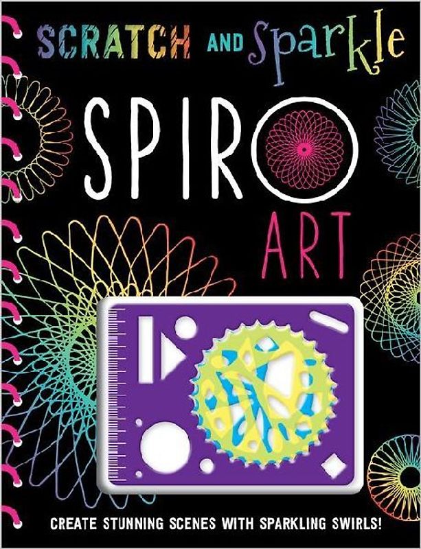 Scratch and Sparkle Spiro Art