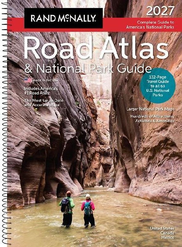 Rand McNally 2027 Road Atlas & National Park Guide
