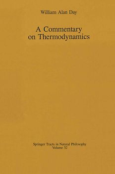 A Commentary on Thermodynamics
