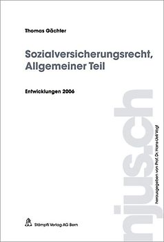 Sozialversicherungsrecht, Allgemeiner Teil