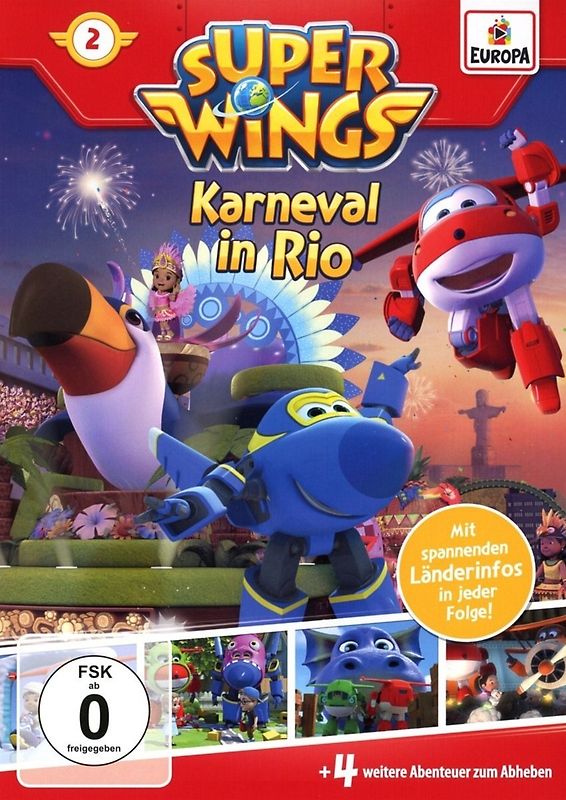 Super Wings 2 - Karneval in Rio DVD