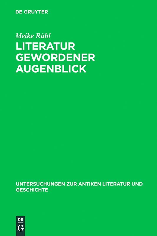 Literatur gewordener Augenblick