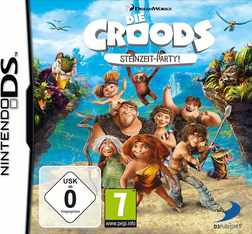 Die Croods: Steinzeit Party! Nintendo DS