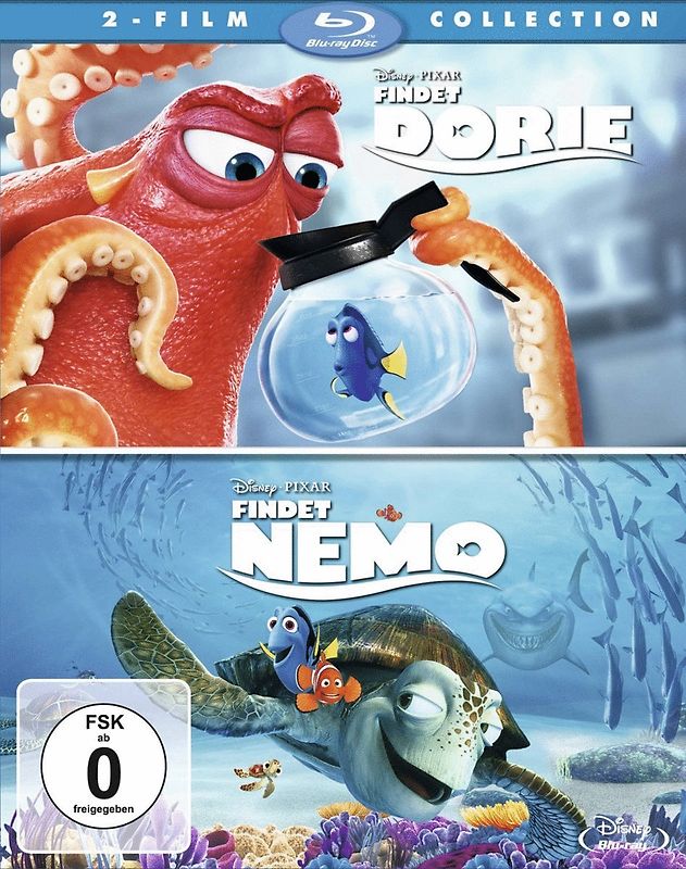 Findet Dorie / Findet Nemo - 2-Film Collection [2 Discs] Blu-ray Disc
