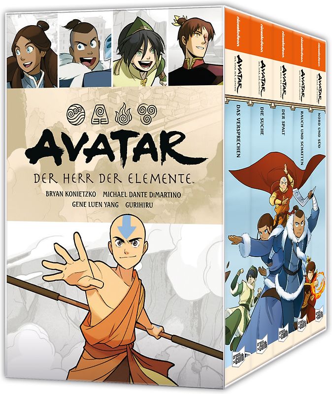 Avatar - Der Herr der Elemente Schuber