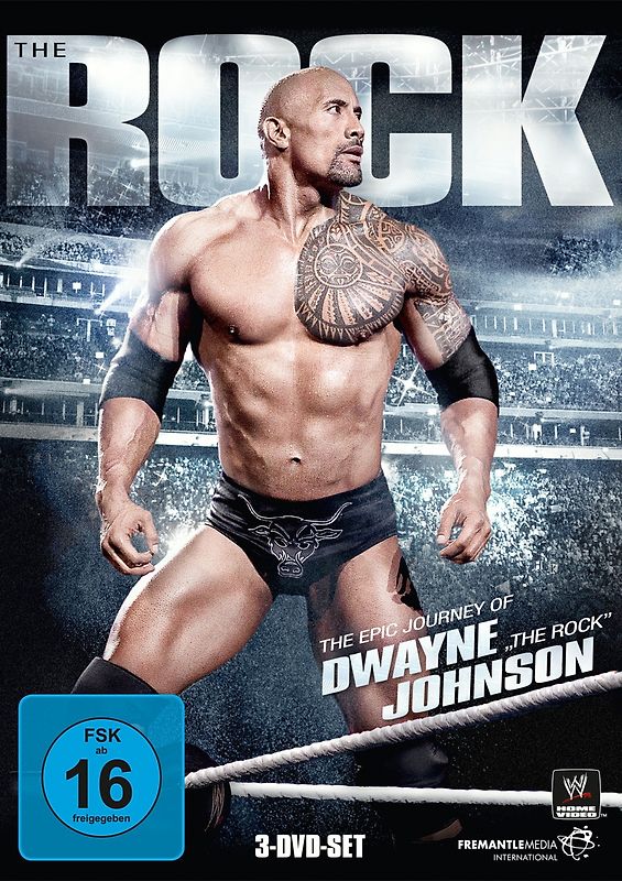 WWE - The Rock: The Epic Journey of Dwayne "The Rock" Johnson [3 DVDs] DVD