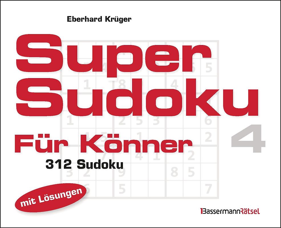 Supersudoku für Könner 4
