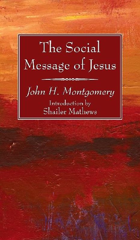 The Social Message of Jesus