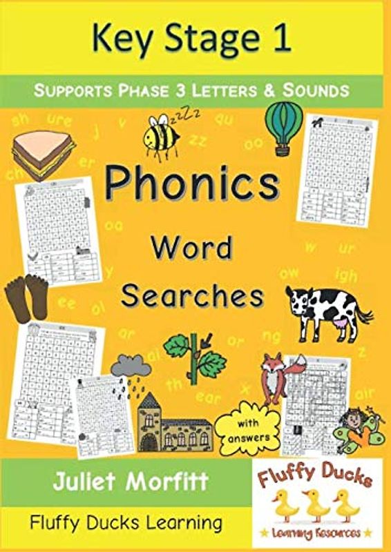 Phonics Word Searches: Phase 3 Letters and Sounds